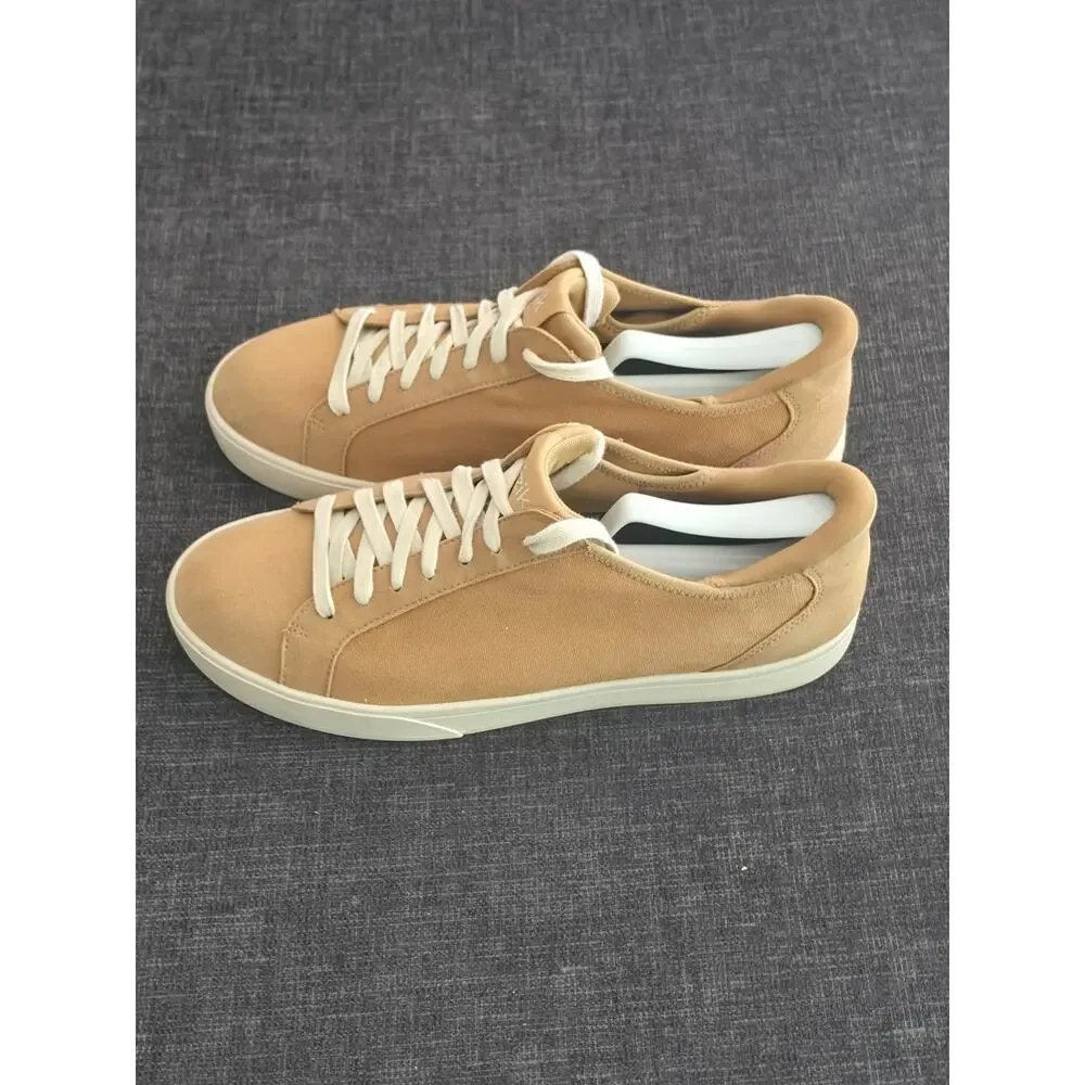 Kizik Irvine Hands Free Canvas Sneakers Maple Sugar Men 10